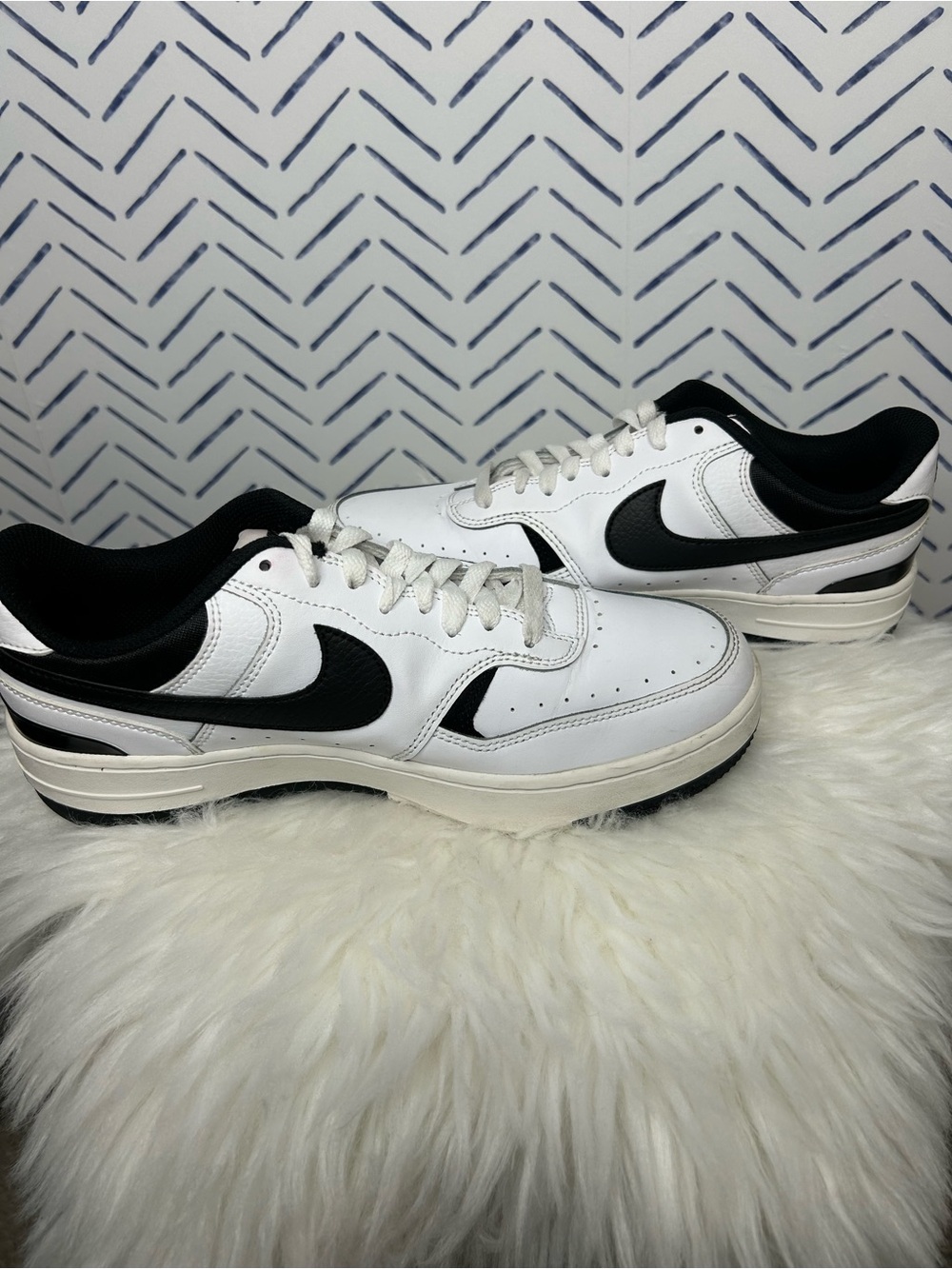 Nike Air Force one gamma force black and white size 9 - Picture 4 of 5